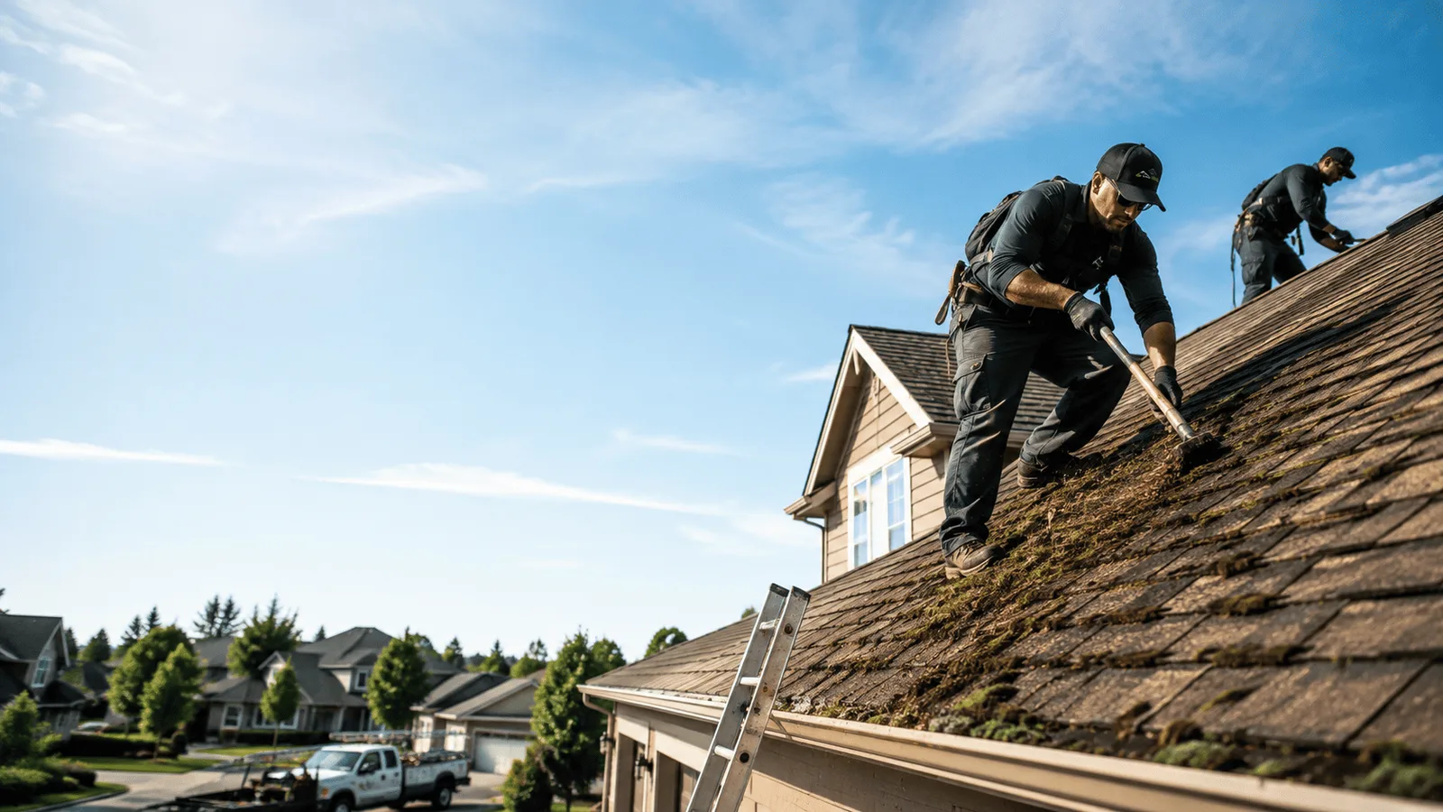 Roof Moss Removal in Union City, OH near me